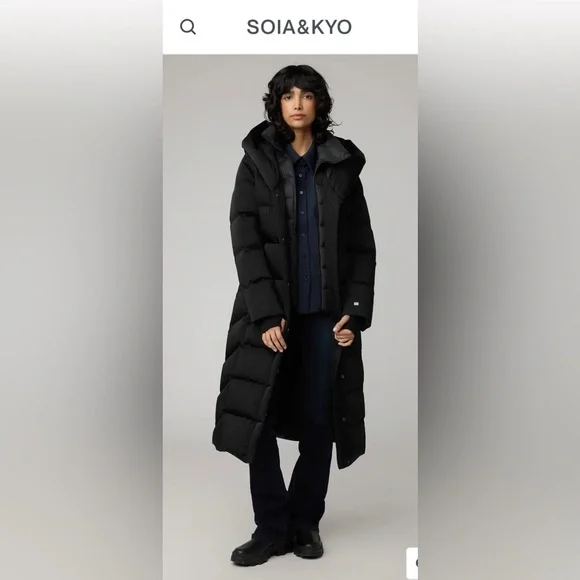 Soia & Kyo Down Coat, Size L
